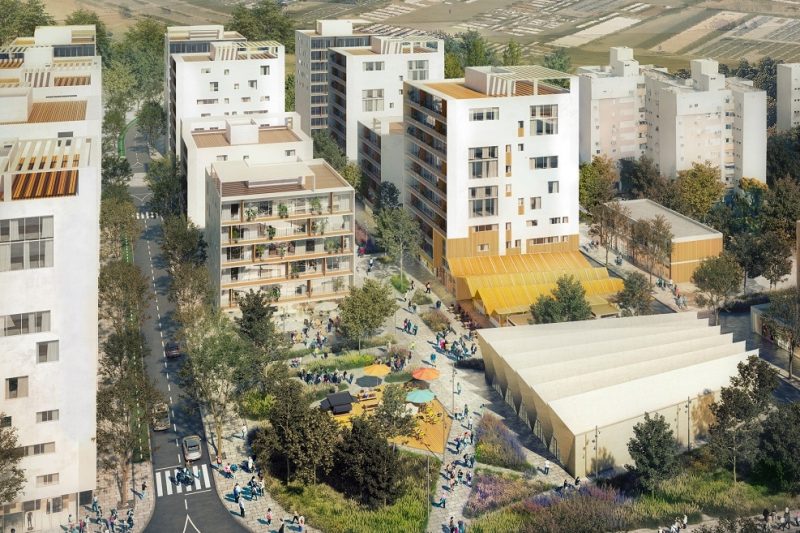 מתחם אורות, באר שבע // הדמייה: דרמן ורבקל אדריכלים