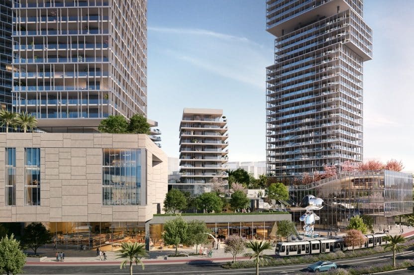 פרויקט ניו איסלנד בירושלים // באדיבות תב"ע קפיטל ולזרוביץ' אדריכלים