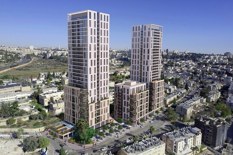 פרויקט ICR בשכונת קטמונים בירושלים // הדמיה: אנדרי טריאיב