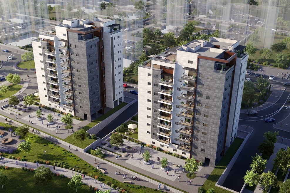Concept4u הסיגליות בבאר שבע // הדמיה: אורון נדלן