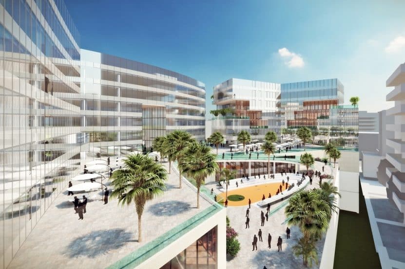 מכרז רמ"י בחריש // הדמיה: ליאם גרופ, אדריכל ארטור אילין ודביר-יחיעם אדריכלים