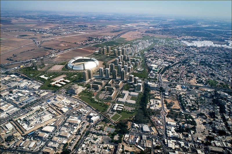 רובע מזרח אשקלון // הדמיה: 3d vision