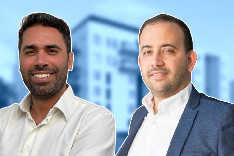 מימין: נתן טוביאנה ואורי דיין // צילום: סיגמא סיטי ניהול בע"מ | פרויקט מינץ פת // קרדיט שדות גיטלמן התחדשות מינץ בעמ
