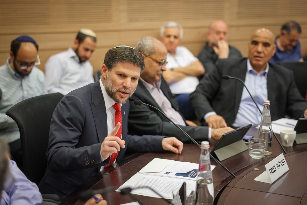 השר בצלאל סמוטריץ' // צילום: נועם מושקוביץ באדיבות דוברות הכנסת