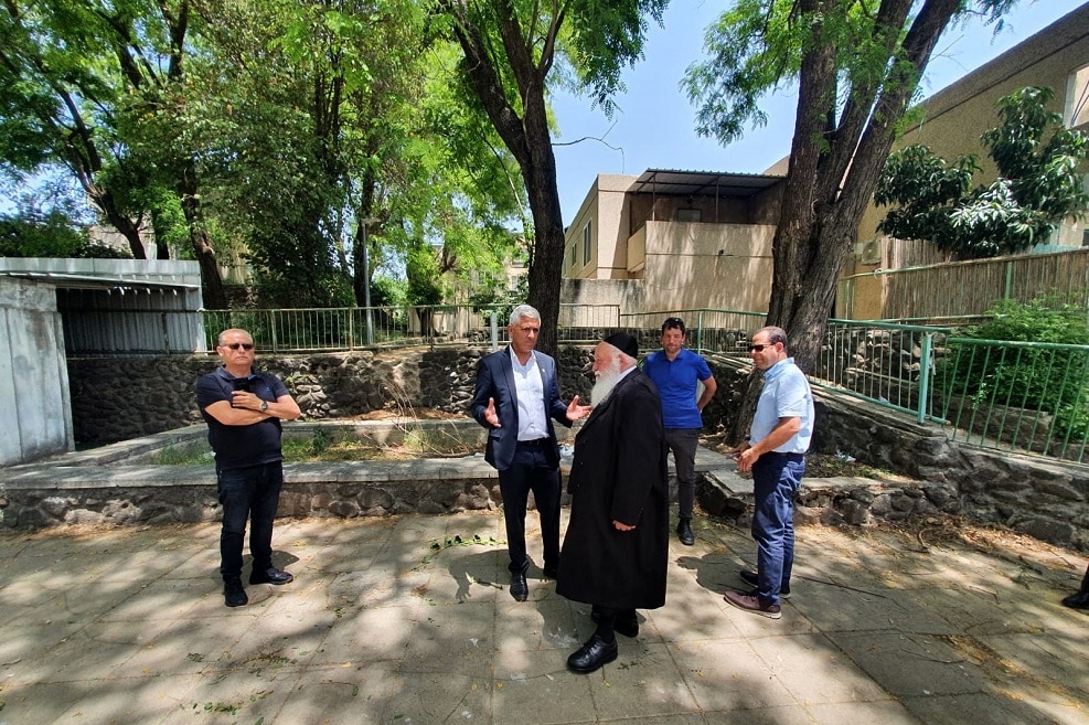 שר הבינוי והשיכון בסיור שטח בצפון הארץ השבוע // צילום: דוברות משרד הבינוי והשיכון