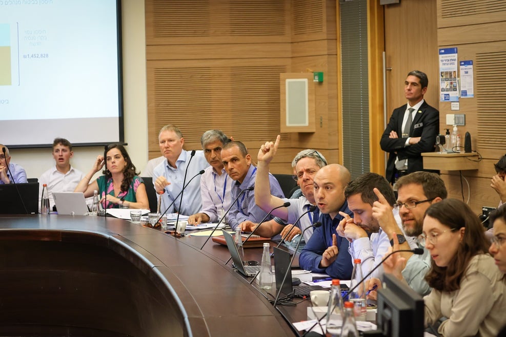 מתוך דיוני הוועדה // הדמיה: דוברות ועדת הכספים