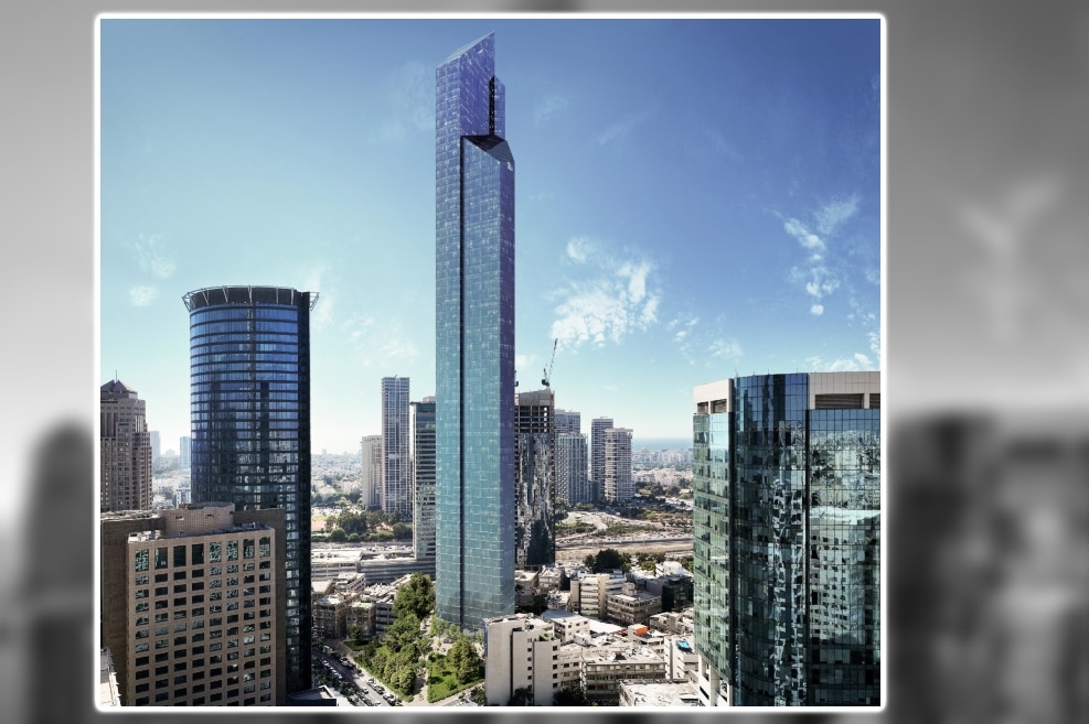 בורסה רמת גן, דן נדל"ן // הדמיה: קסם הדמיות. משרד אדריכלים - מילוסלבסקי