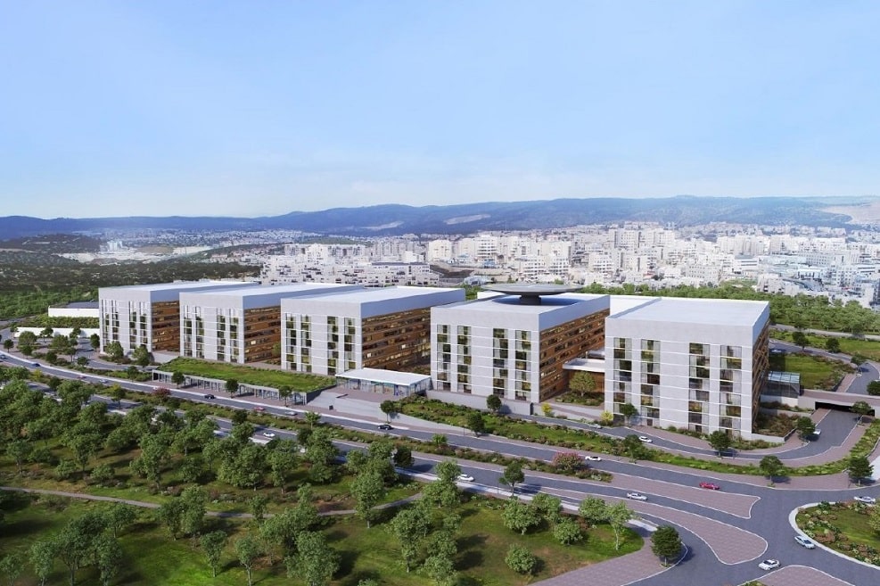 בית חולים בית שמש // הדמיה: קולקר קולקר אפשטיין אדריכלים
