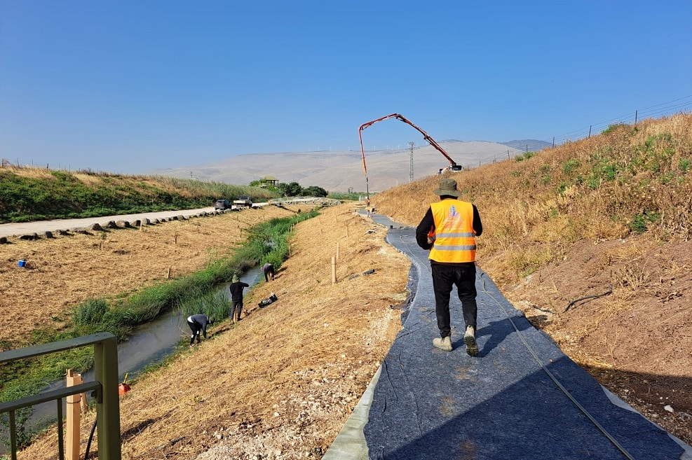 הנגשת ושיקום אתרים // צילום: עודד יצחק באדיבות רשות ניקוז ירדן דרומי