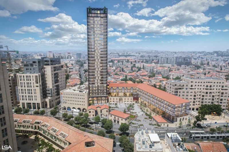 חצרות יפו, חברת תב"ע קפיטל // הדמיה: LSA לזרוביץ אדריכלים
