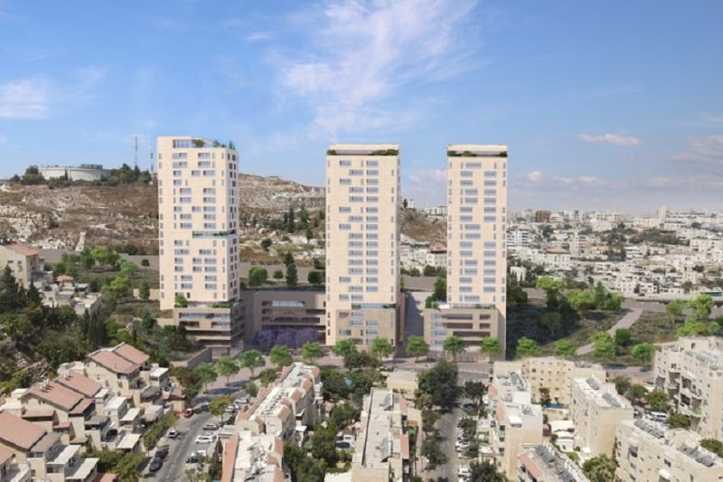 התחדשות עירונית בפסגת זאב // הדמיה: totem