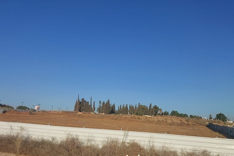 שטח תכנית "גדרה - מתחמים דרומיים" // צילום: אהוד שריד