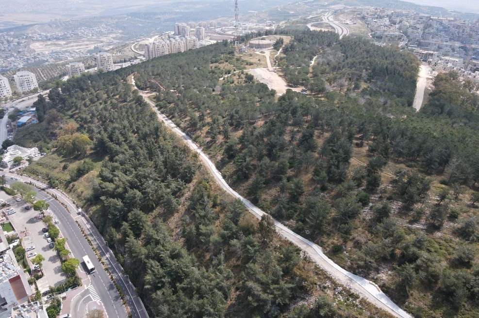 פיתוח שביל מקושר לשכונה בהר יונה - רשות ניקוז ונחלים ירדן דרומי