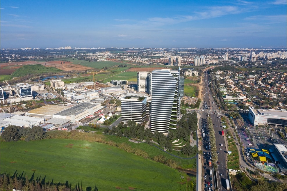 מתחם קוקה קולה בהוד השרון // פלג אדריכלים