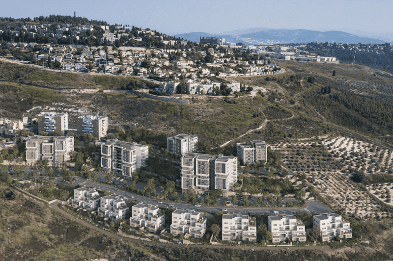 פרויקט טופ גליל של גולדן ארט ותאופיק זידאן בנוף הגליל // הדמיה: 3DIVISION