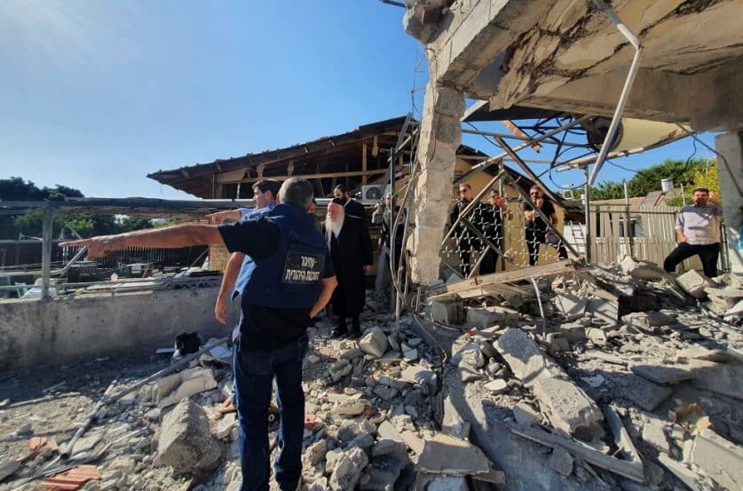ביקור שר הבינוי והשיכון באשקלון // צילום: דוברות שר הבינוי והשיכון