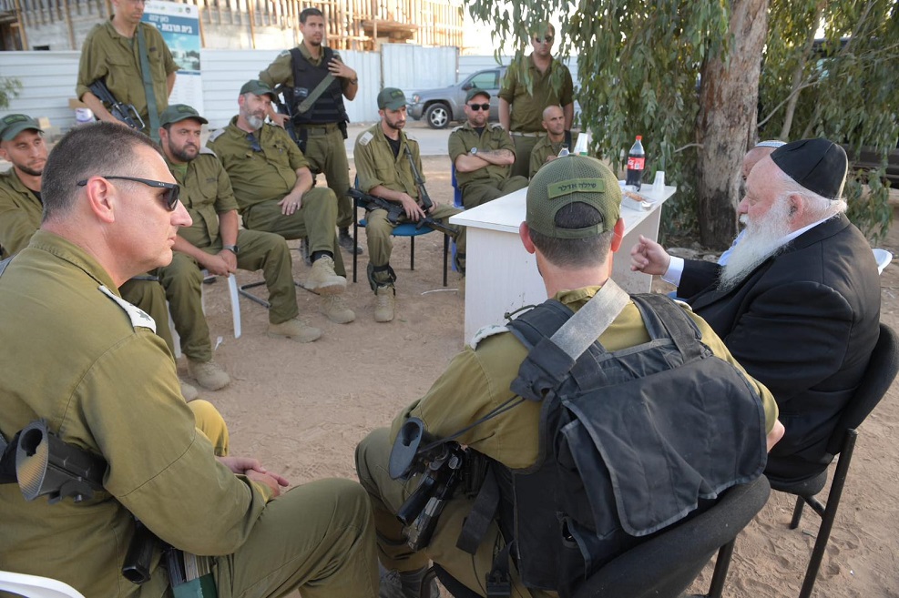 סיור השר בערי ויישובי הדרום // צילום: ברונו שרביט לע"מ