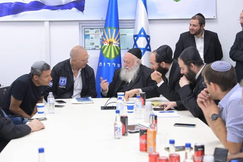 סיור השר בערי ויישובי הדרום // צילום: ברונו שרביט לע"מ