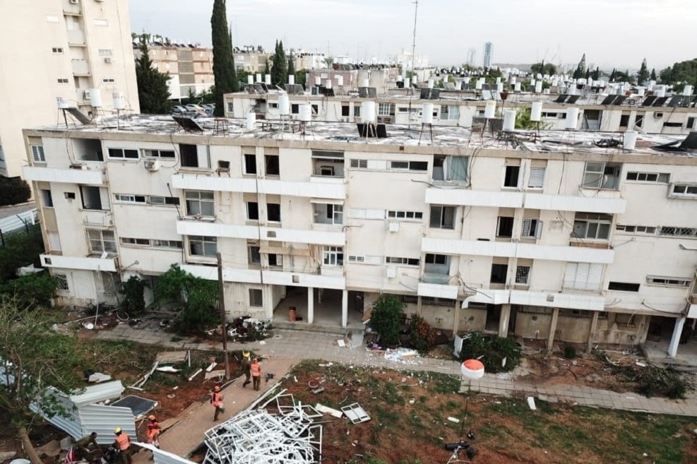 הריסת פרויקט ONLY // צילום: דביר אינדיג, פיקוד העורף