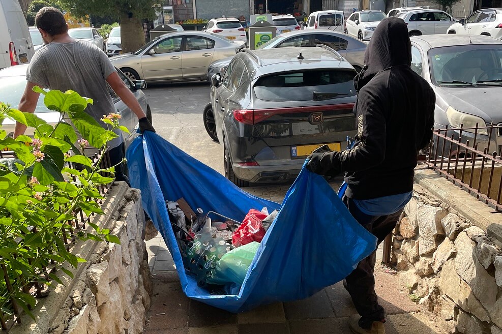 חברת קן התור התחדשות עירונית מכשירה ומסדרת מקלטים // באדיבות חברת קן התור