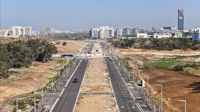 מקטע אבן גבירול // צילום: גיא יחיאלי