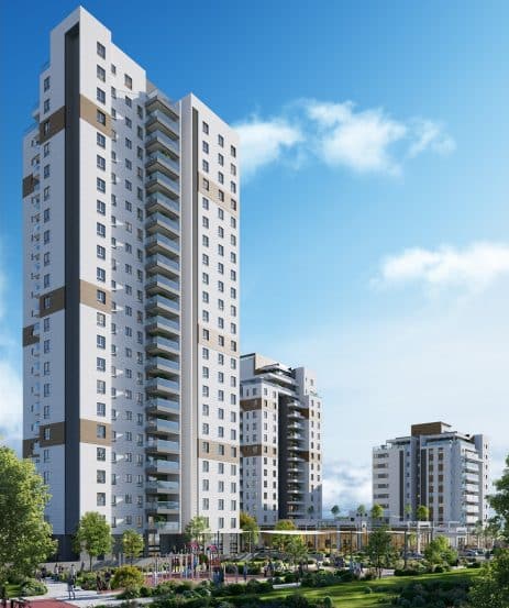 פרויקט נוריות ד' בראשון לציון // הדמיה באדיבות אורון נדל"ן