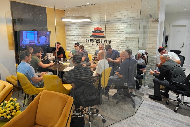 החמ"ל שנפתח במשרדי קבוצת נצר // יחצ