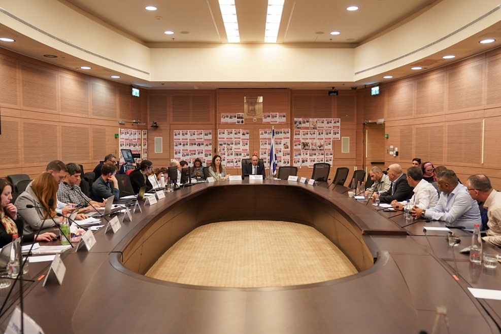 מתוך דיון בוועדה המיוחדת לעובדים זרים // צילום: מאיר מישאל, דוברות הכנסת