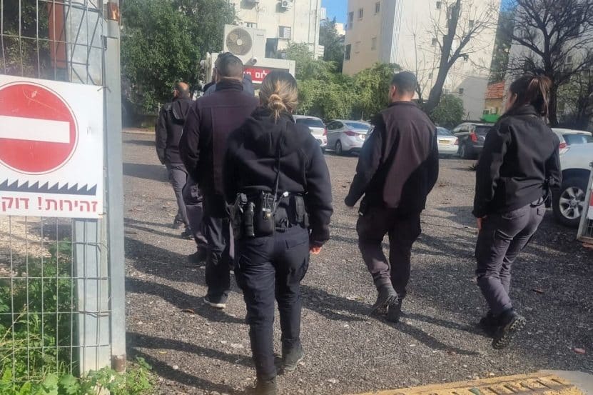 נעצרו 6 שב"חים באתרי בנייה בעיר רחובות // באדיבות דוברות עיריית רחובות