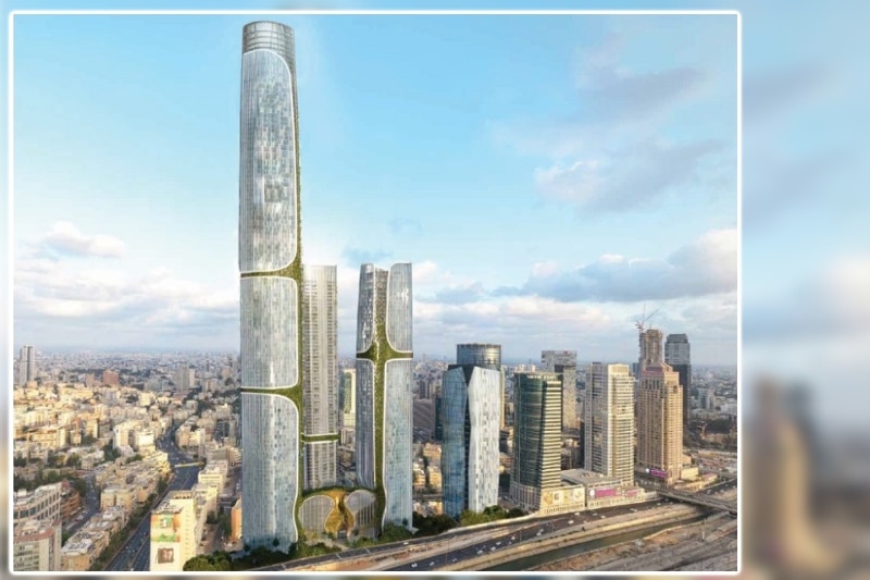מתחם "ורטיקל סיטי" שבמתחם הבורסה // באדיבות דוברות עיריית רמת גן | משרד אדריכלים dblk ורפאל דה לה פונטיין