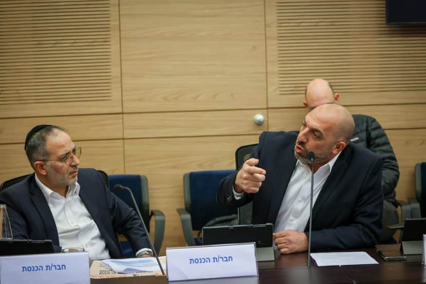 מתוך דיוני ועדת העבודה והרווחה // צילום: נועם מושקוביץ/דוברות הכנסת