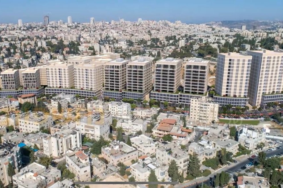 תכנית ואדי ג'וז בירושלים // באדיבות עיריית ירושלים