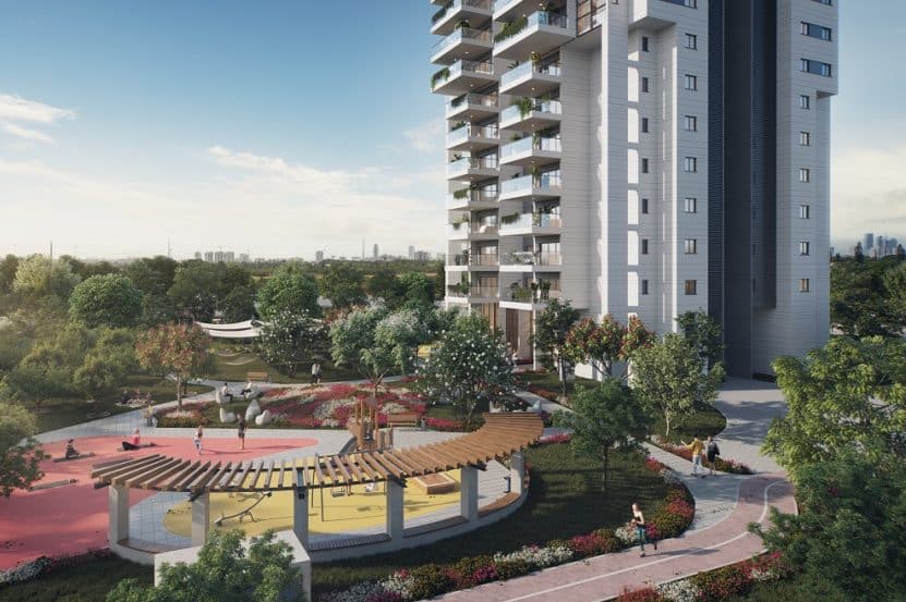 פרויקט סלקטד בראשון לציון של חברת צרפתי צבי ובניו // הדמיה: יח"צ