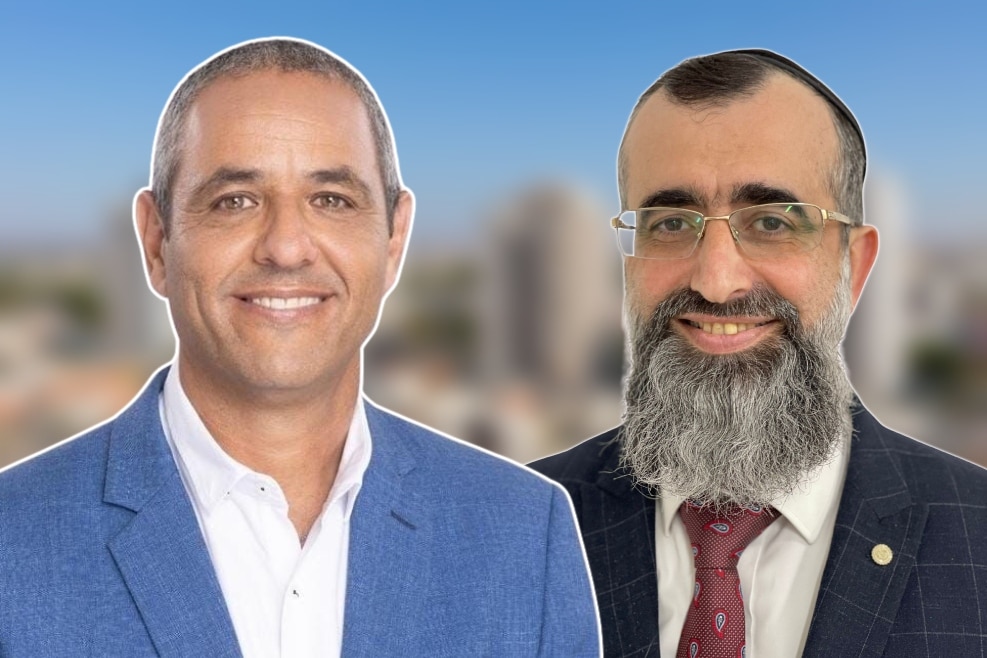 מימין: הרב נתן אלנתן // צילום: אביגיל מתתוב | ניר בן חיים // יחצ