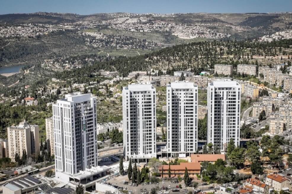 פרויקט בשכונת קריית היובל בירושלים של קבוצת אשטרום // באדיבות קבוצת אשטרום בע"מ