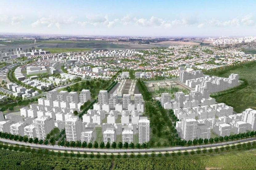 חדרה, בית אליעזר // הדמיה: יער אדריכלים ומתכנני ערים