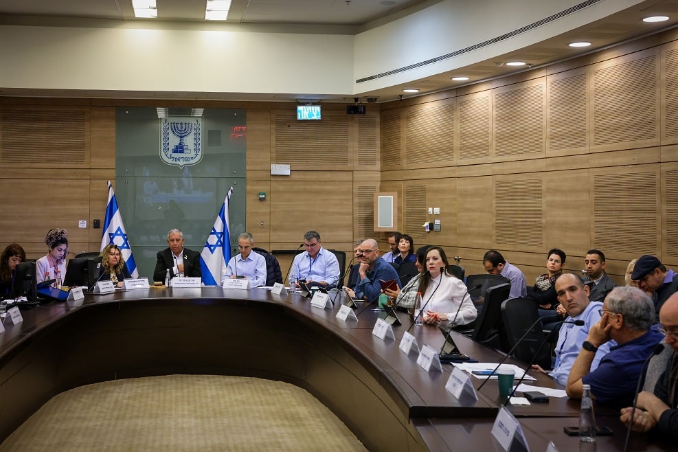 הדיון בכנסת על רעידות אדמה // נעם מושקוביץ, דוברות הכנסת