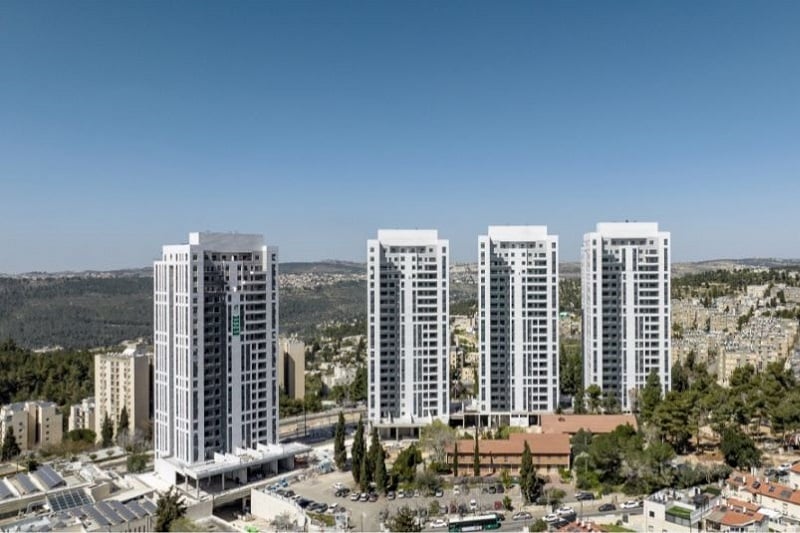 פרויקט בשכונת קריית היובל בירושלים של קבוצת אשטרום // באדיבות קבוצת אשטרום בע"מ