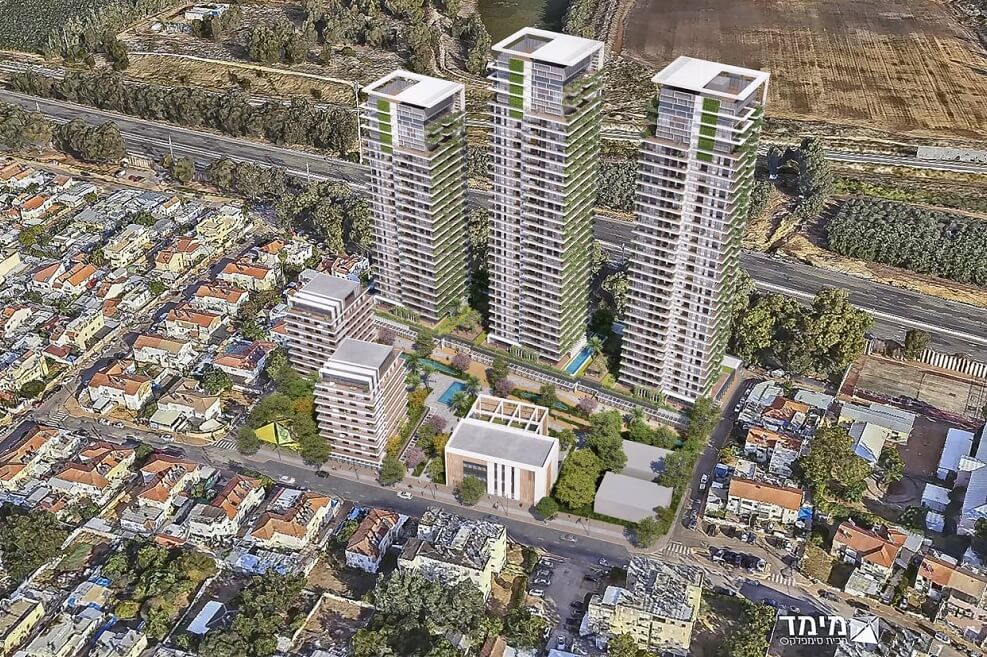 פרויקט שכונת סלע בנתניה של קבוצת גבאי הדמיה: מימד