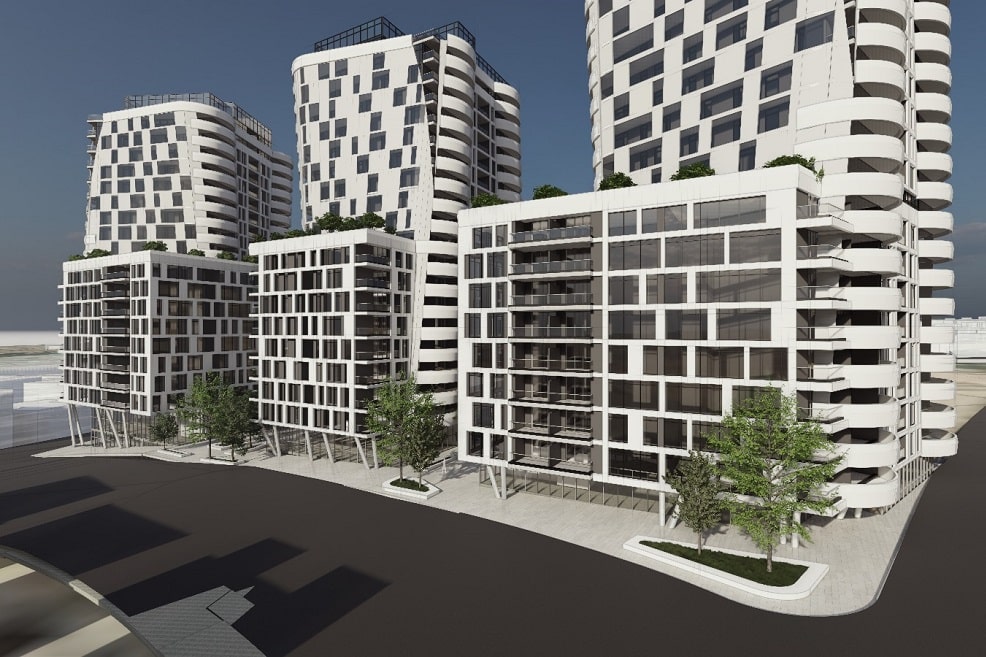 מתחם האוניברסיטה באילת // הדמיה: CityBee אדריכלים