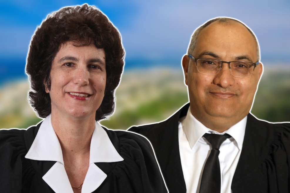מימין: השופט עבאס עאסי והשופטת דפנה ברק ארז // צילום: הרשות השופטת | Depositphotos