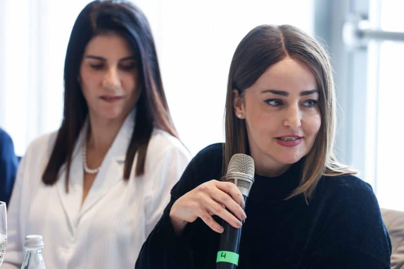 רו"ח אושרית אושרי בכנס נשות הנדל"ן 2024 // צילום: דרור סיתהכל