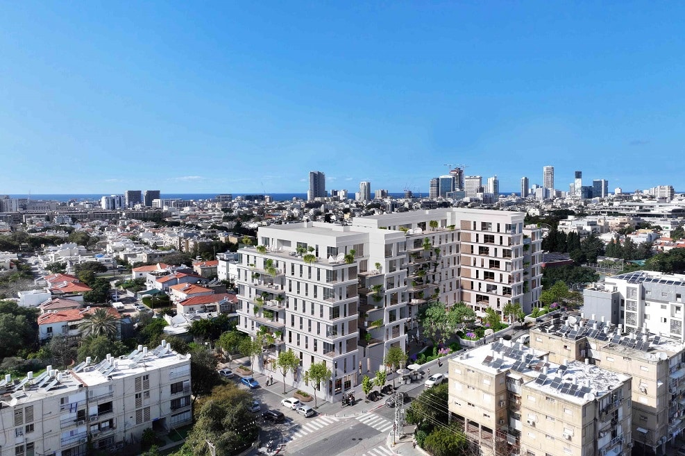פינוי בינוי בשכונת שפירא // הדמיה: סטודיו קסם הדמיות ומשרד מילוסלבסקי אדריכלים