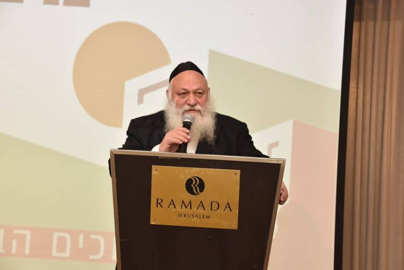 שר הבינוי והשיכון, יצחק גולדקנופף // צילום: נריה עמר