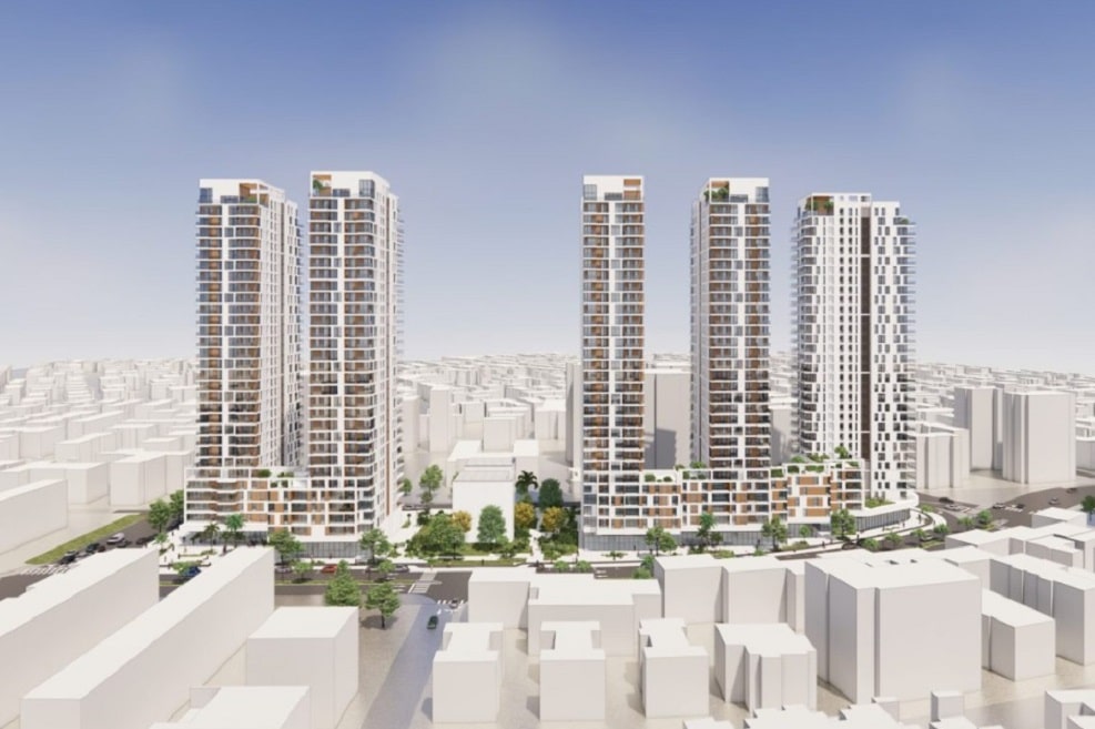 תכנית יצחק שדה, פתח תקווה. הדמיה: אורבך הלוי