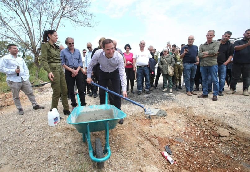 טקס הנחת אבן הפינה ברמת אליהו, ראשל"צ // דוברות עיריית ראשל"צ