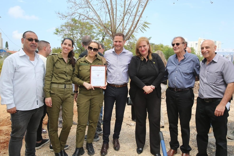 טקס הנחת אבן הפינה ברמת אליהו, ראשל"צ // דוברות עיריית ראשל"צ