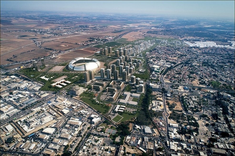 רובע מזרח אשקלון // הדמיה: 3d vision