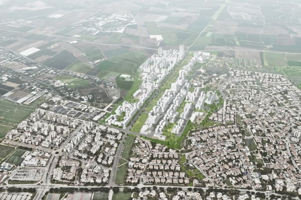 הדמיית הפרויקט: קורין אדריכלים