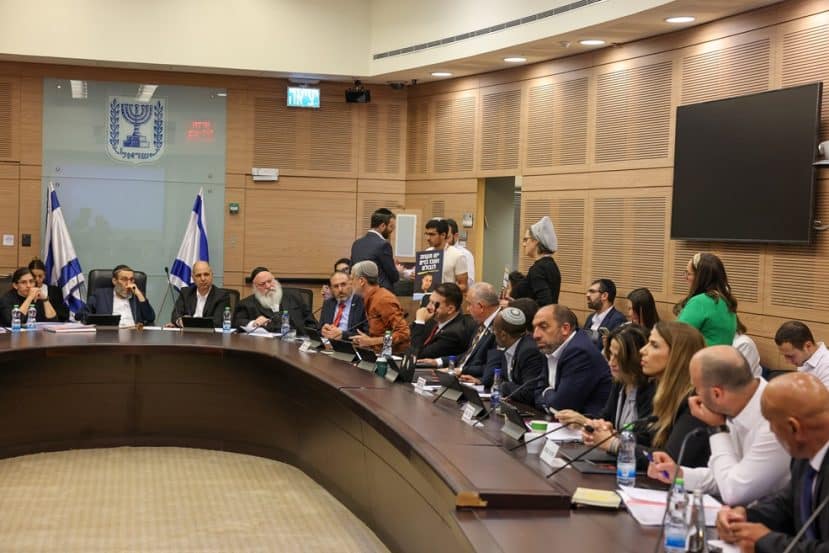 מתוך וועדת הכספים בכנסת // צילום: נועם מושקוביץ דוברות הכנסת